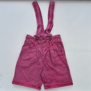 Vintage 80’s itt International Image Trends Overall Shorts Size Women’s Small